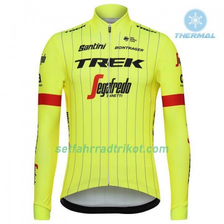 Radtrikot 2018 Trek-Segafredo Winter Thermal Fleece N002